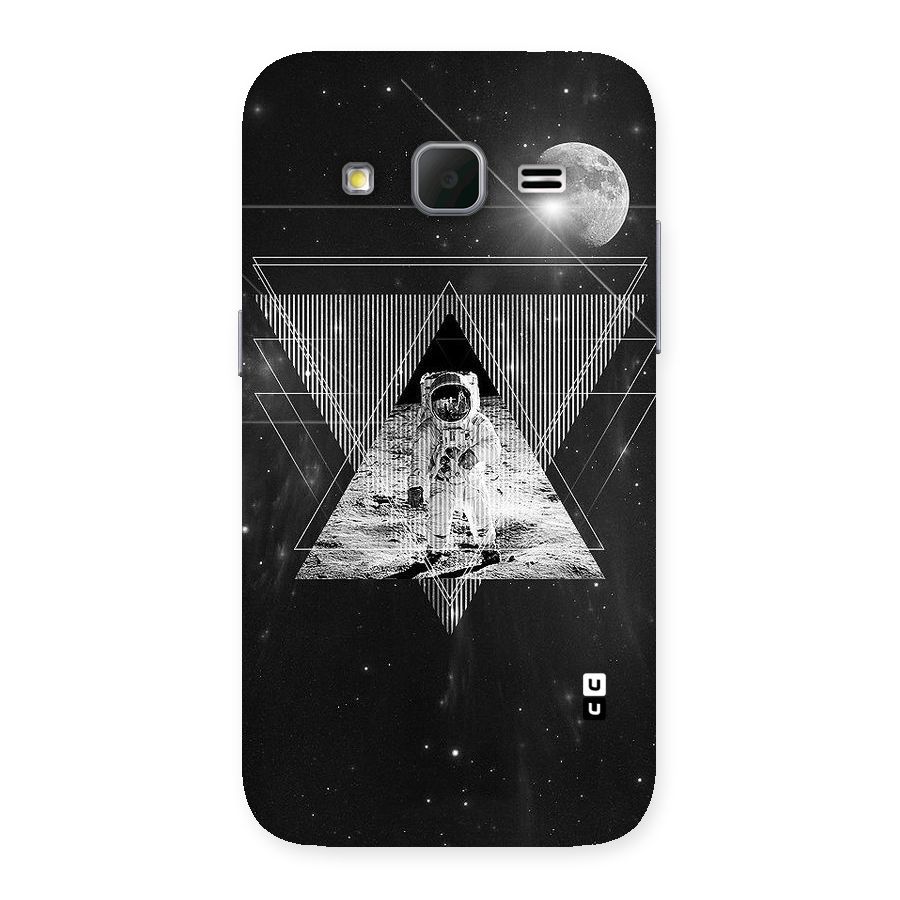 Space Triangle Abstract Back Case for Galaxy Core Prime