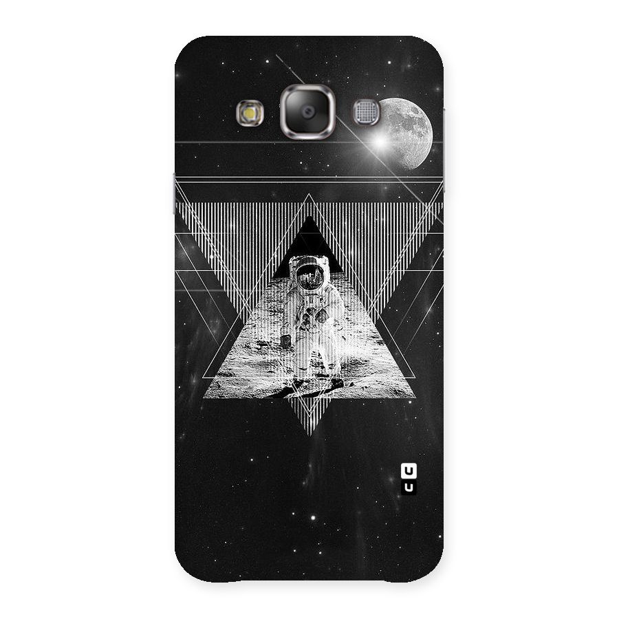 Space Triangle Abstract Back Case for Galaxy E7