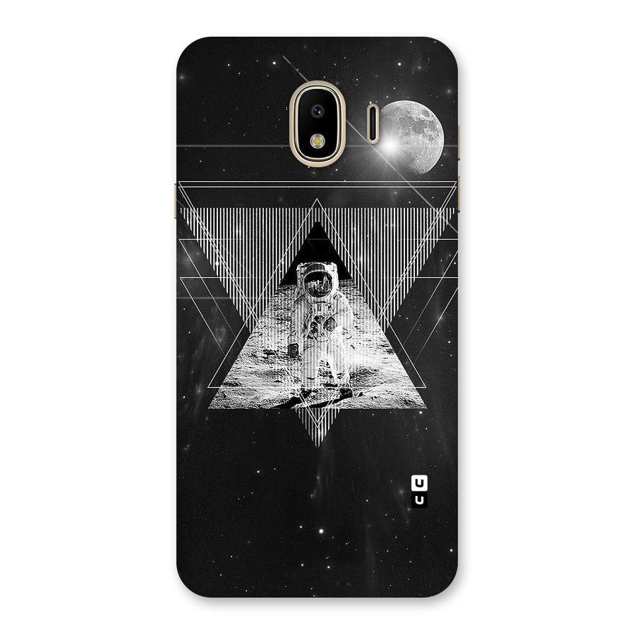 Space Triangle Abstract Back Case for Galaxy J4