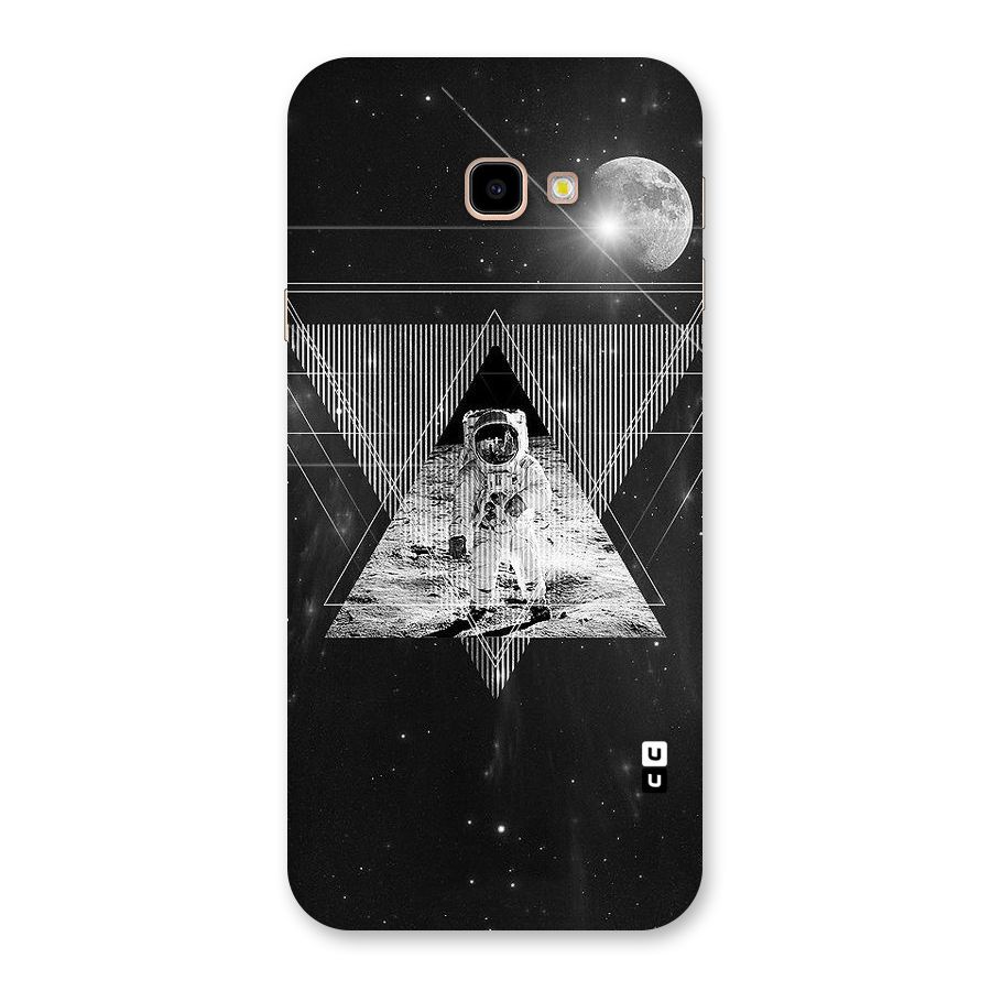 Space Triangle Abstract Back Case for Galaxy J4 Plus