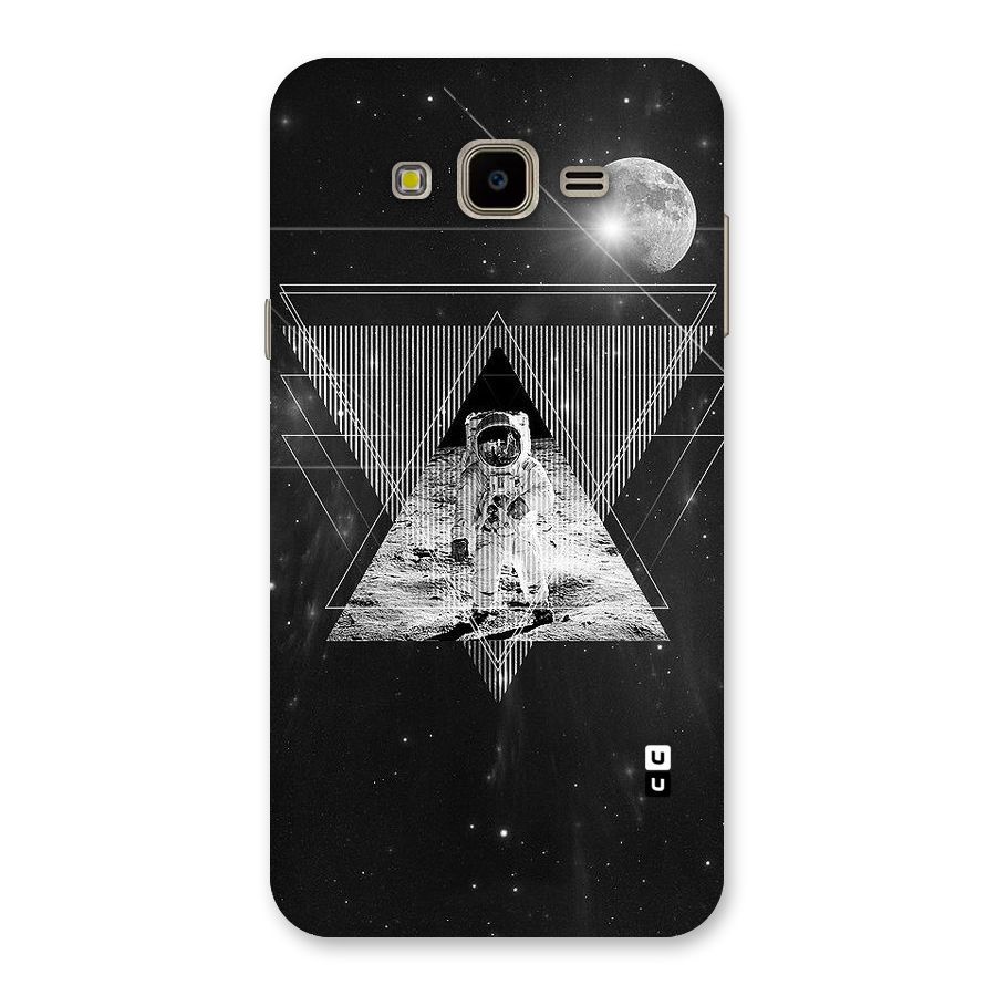 Space Triangle Abstract Back Case for Galaxy J7 Nxt