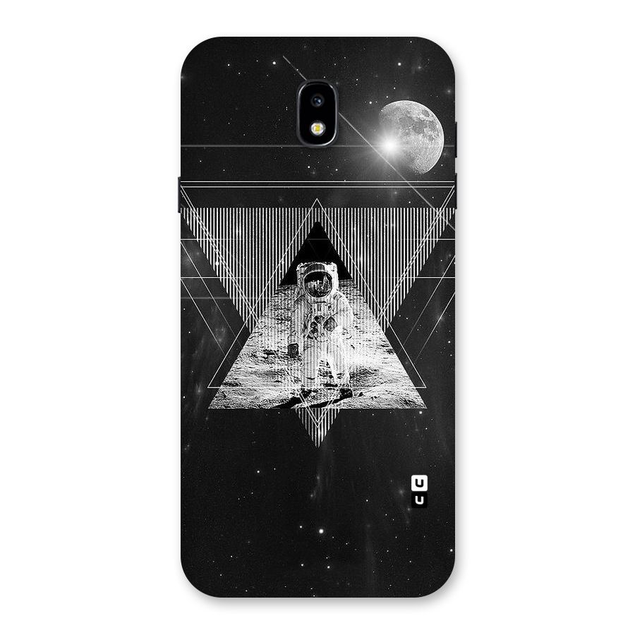 Space Triangle Abstract Back Case for Galaxy J7 Pro