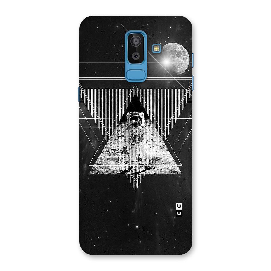 Space Triangle Abstract Back Case for Galaxy J8