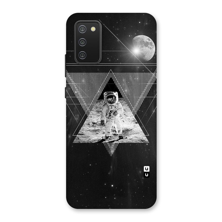 Space Triangle Abstract Back Case for Galaxy M02s