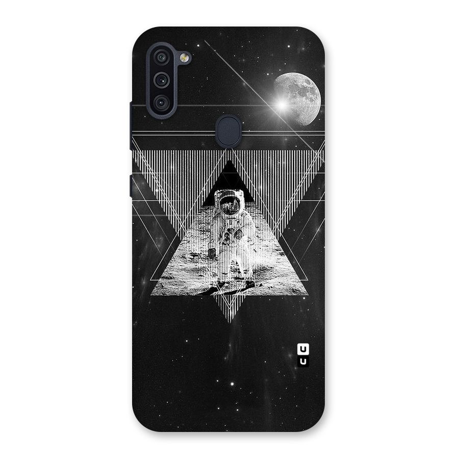 Space Triangle Abstract Back Case for Galaxy M11
