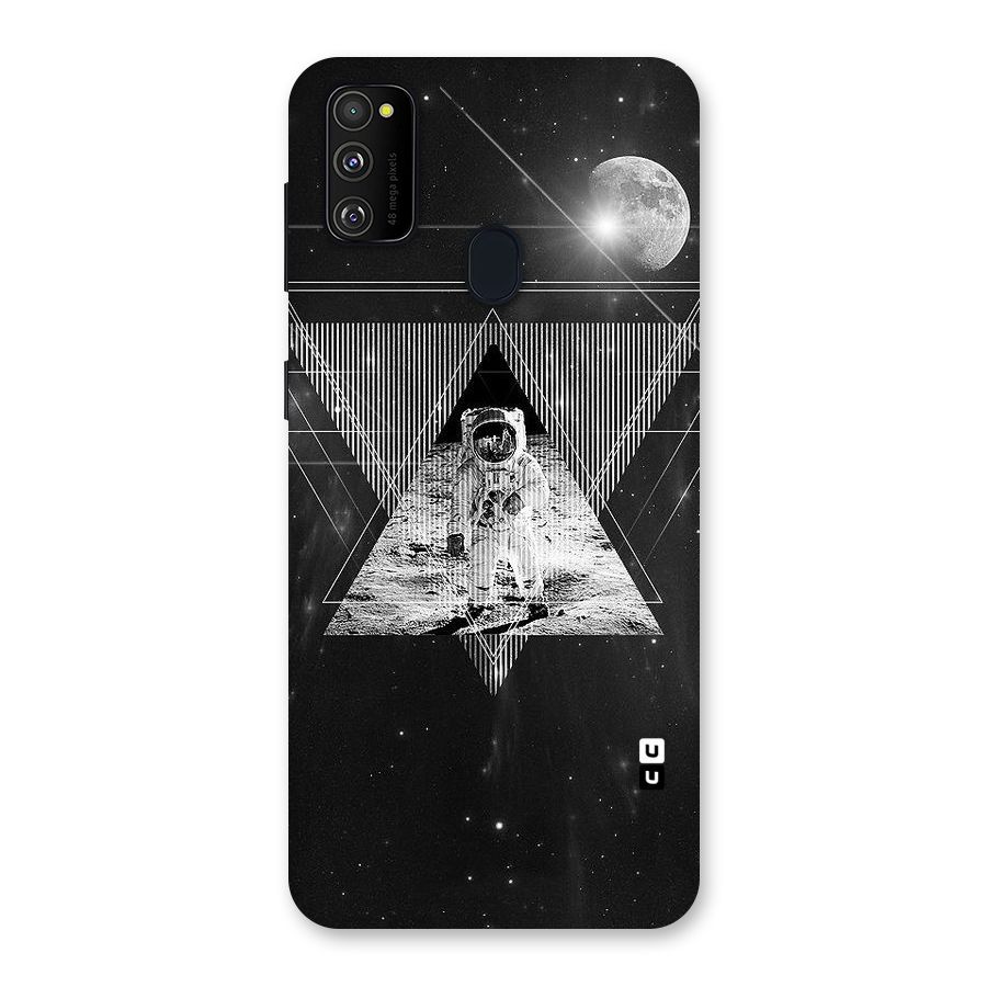 Space Triangle Abstract Back Case for Galaxy M30s