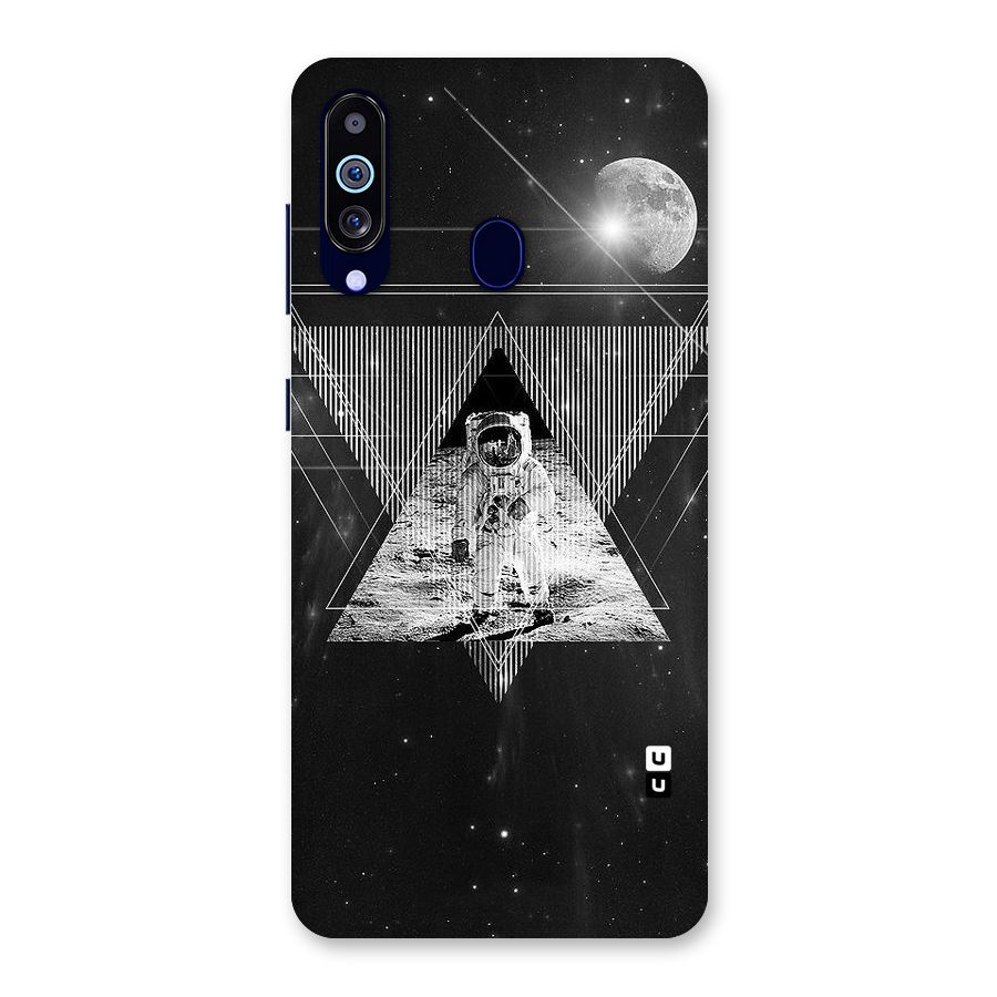 Space Triangle Abstract Back Case for Galaxy M40