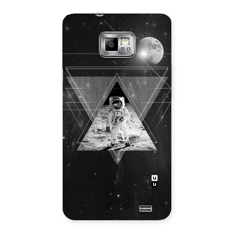 Space Triangle Abstract Back Case for Galaxy S2
