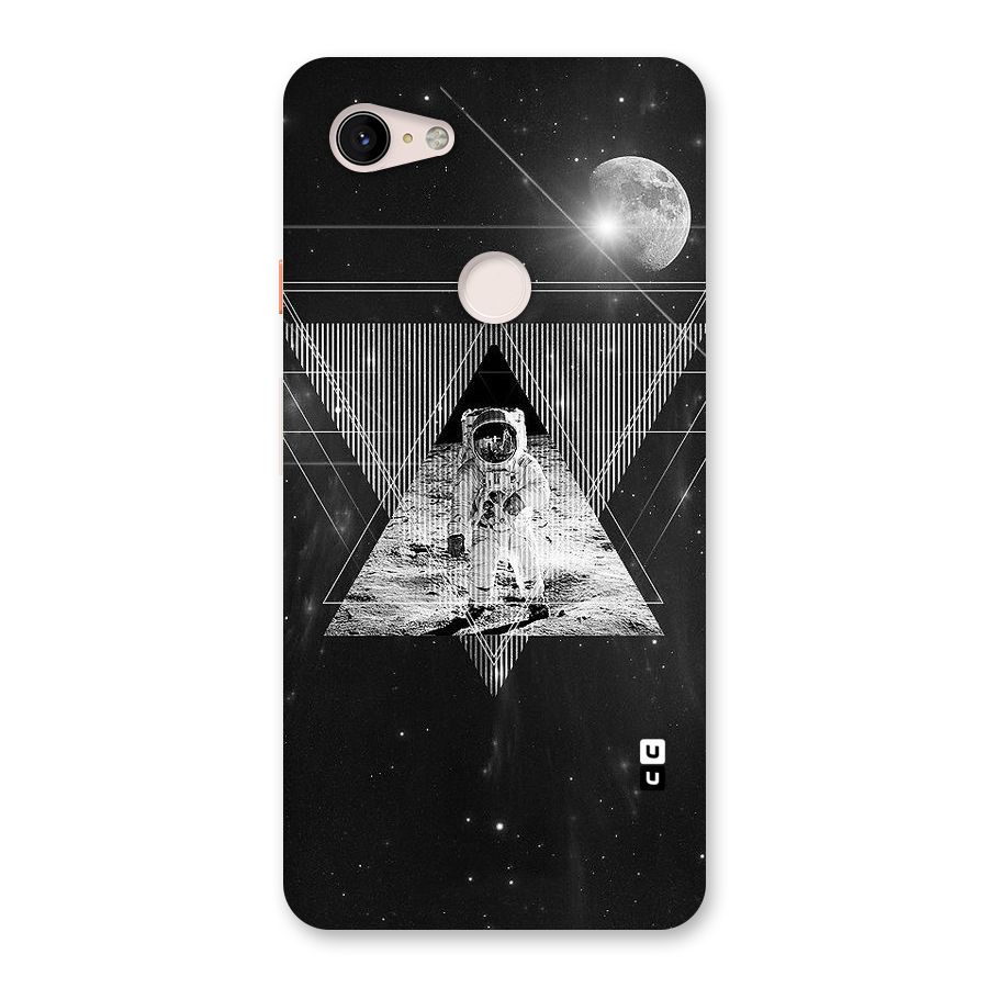 Space Triangle Abstract Back Case for Google Pixel 3 XL