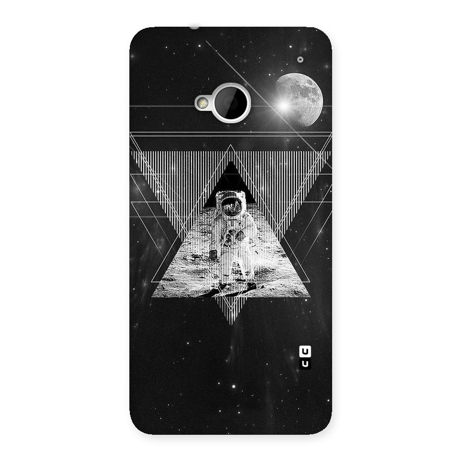 Space Triangle Abstract Back Case for HTC One M7
