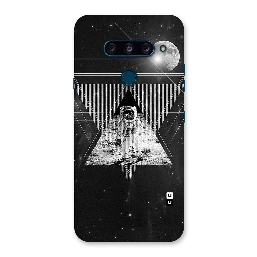 Space Triangle Abstract Back Case for LG  V40 ThinQ