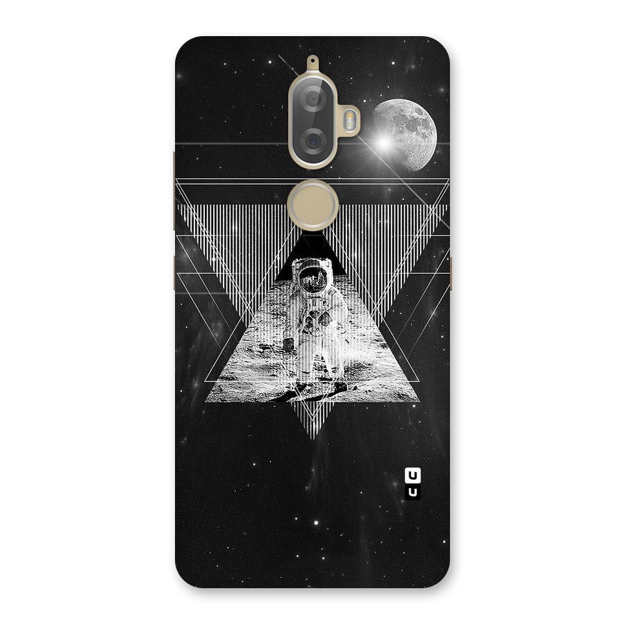 Space Triangle Abstract Back Case for Lenovo K8 Plus