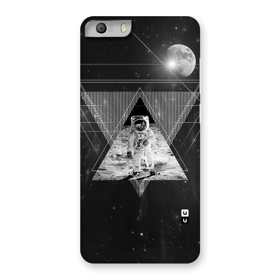 Space Triangle Abstract Back Case for Micromax Canvas Knight 2