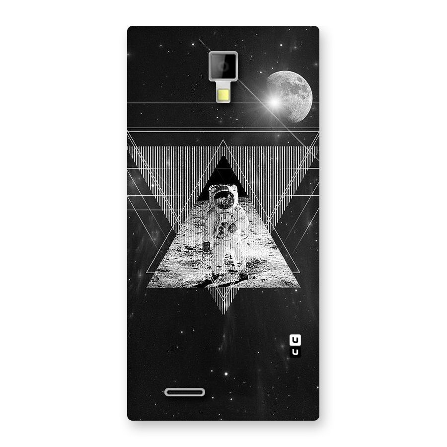 Space Triangle Abstract Back Case for Micromax Canvas Xpress A99