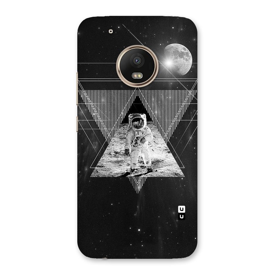 Space Triangle Abstract Back Case for Moto G5 Plus
