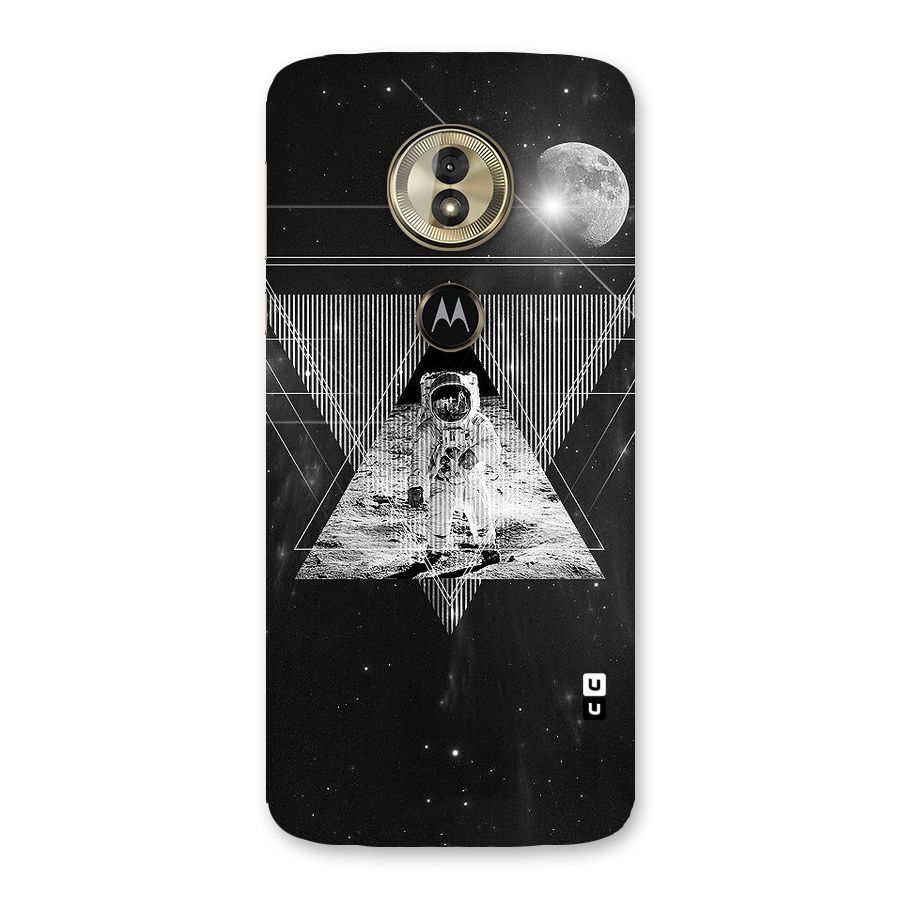Space Triangle Abstract Back Case for Moto G6 Play