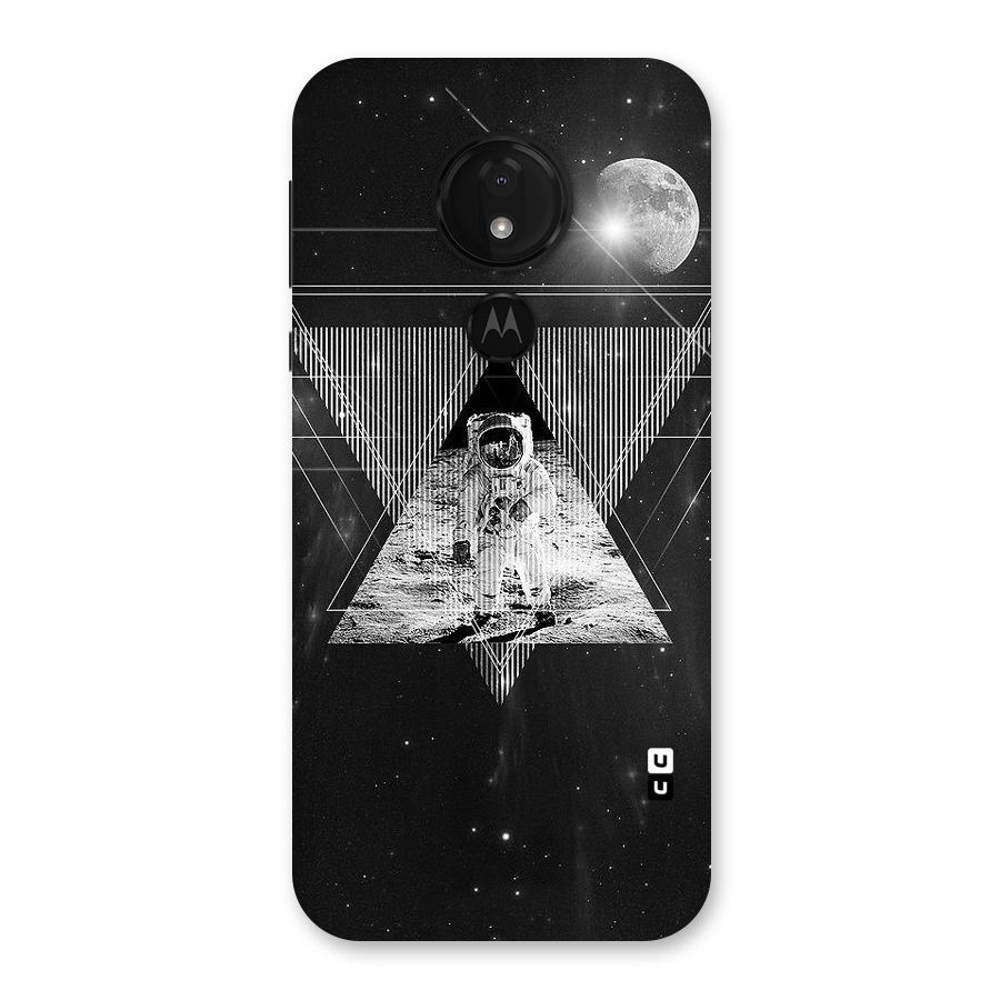 Space Triangle Abstract Back Case for Moto G7 Power