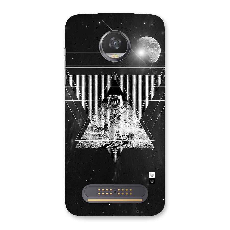 Space Triangle Abstract Back Case for Moto Z2 Play
