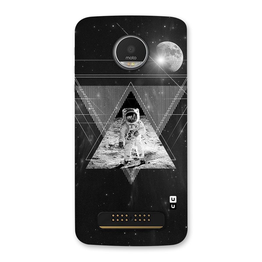 Space Triangle Abstract Back Case for Moto Z Play