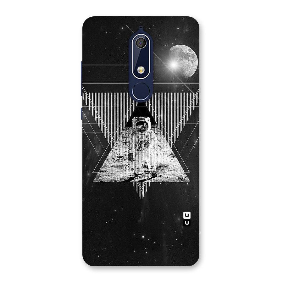 Space Triangle Abstract Back Case for Nokia 5.1