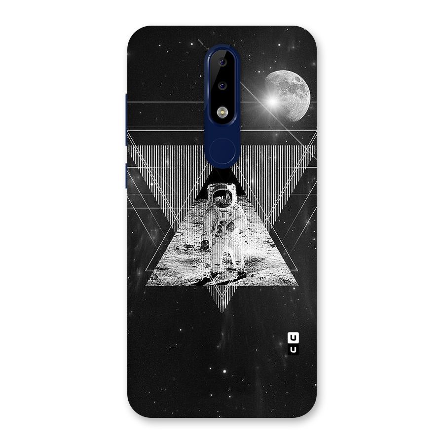 Space Triangle Abstract Back Case for Nokia 5.1 Plus
