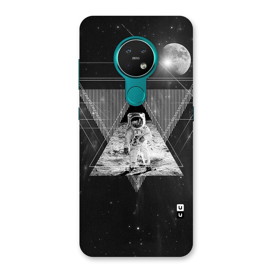 Space Triangle Abstract Back Case for Nokia 7.2