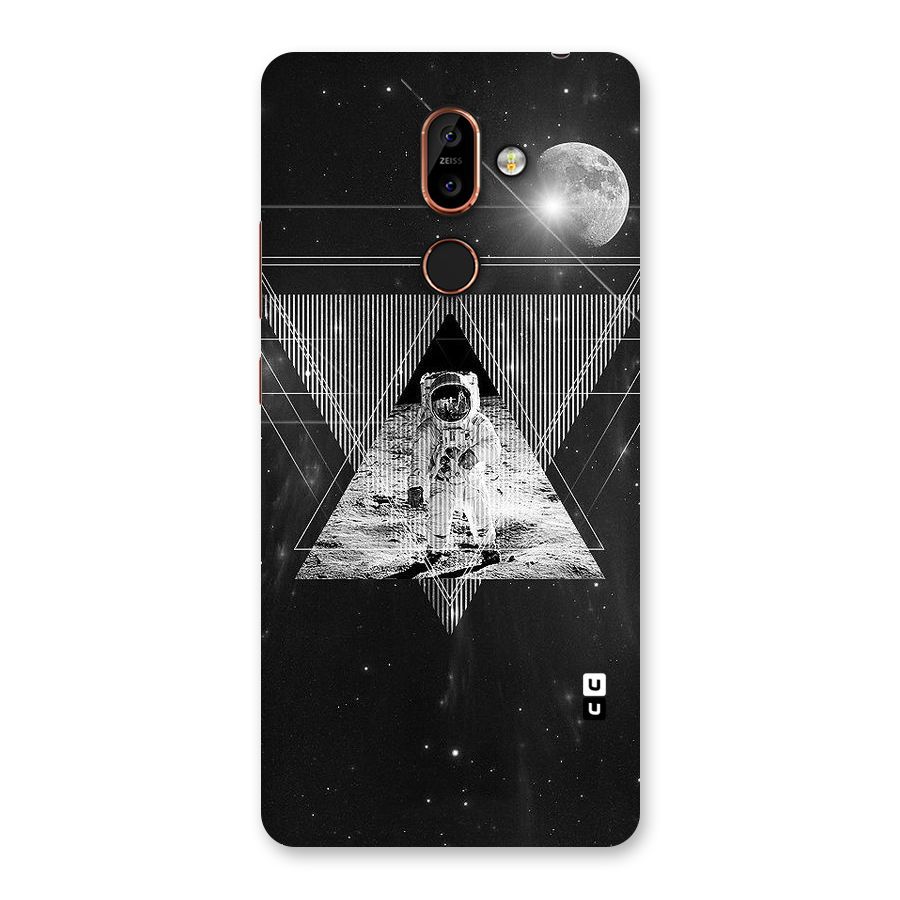 Space Triangle Abstract Back Case for Nokia 7 Plus