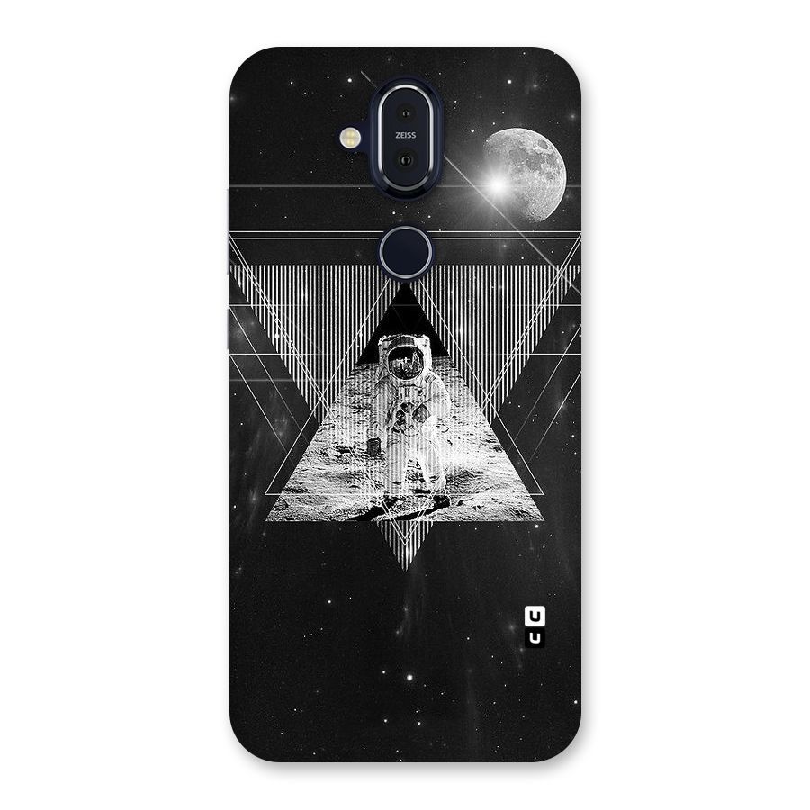 Space Triangle Abstract Back Case for Nokia 8.1