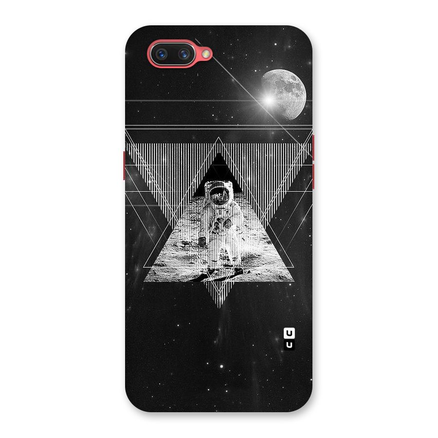 Space Triangle Abstract Back Case for Oppo A3s