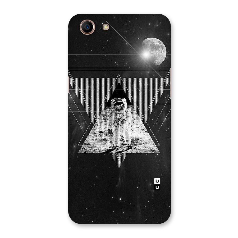 Space Triangle Abstract Back Case for Oppo A83 (2018)
