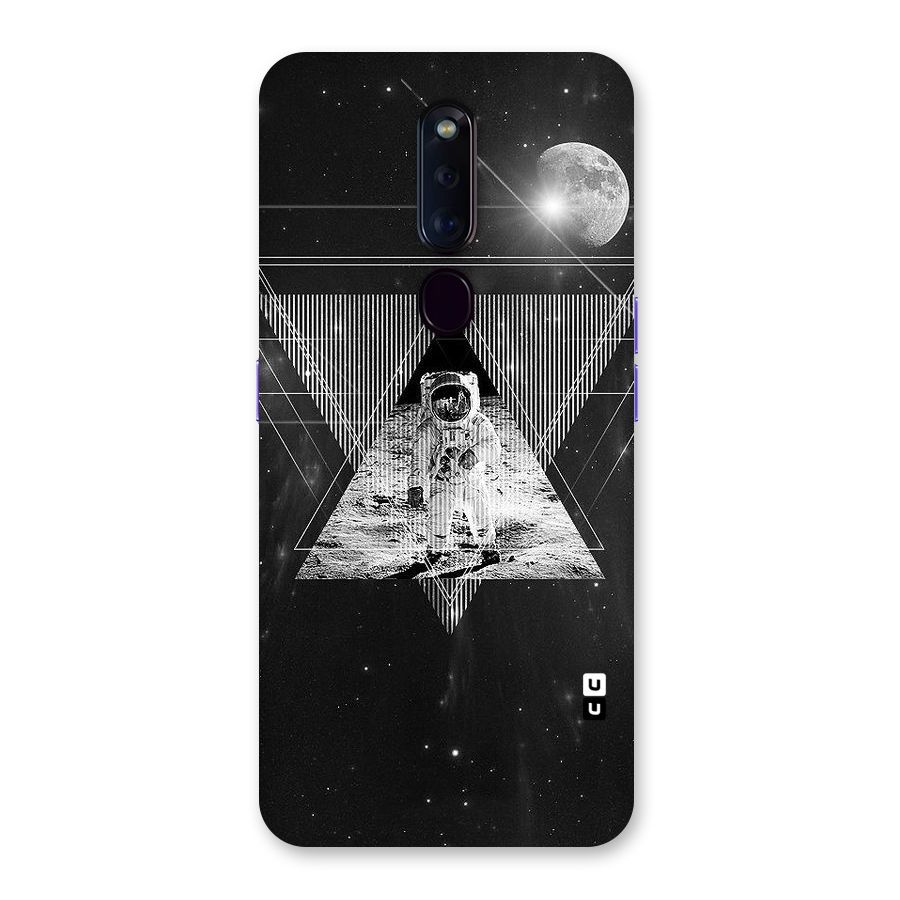 Space Triangle Abstract Back Case for Oppo F11 Pro