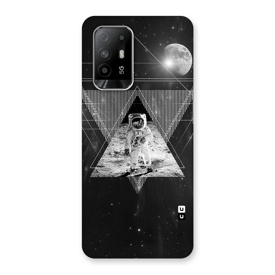 Space Triangle Abstract Back Case for Oppo F19 Pro Plus 5G