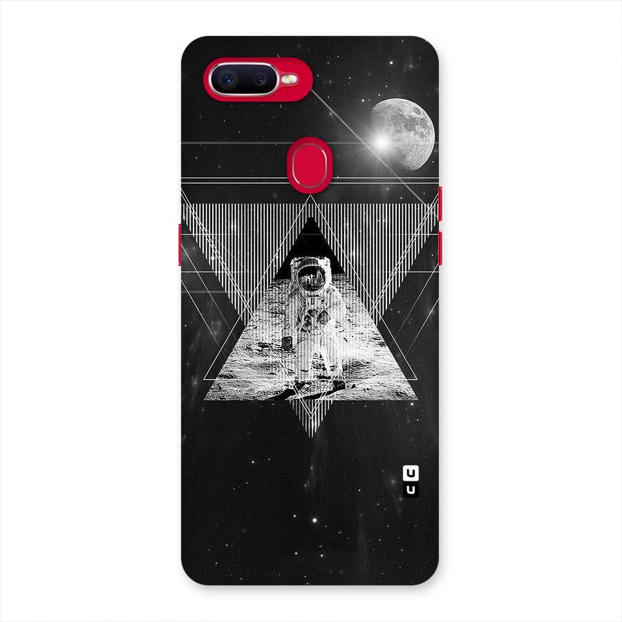 Space Triangle Abstract Back Case for Oppo F9 Pro