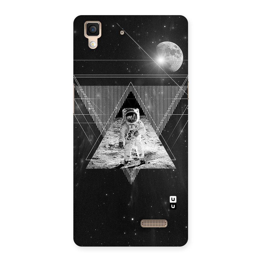 Space Triangle Abstract Back Case for Oppo R7