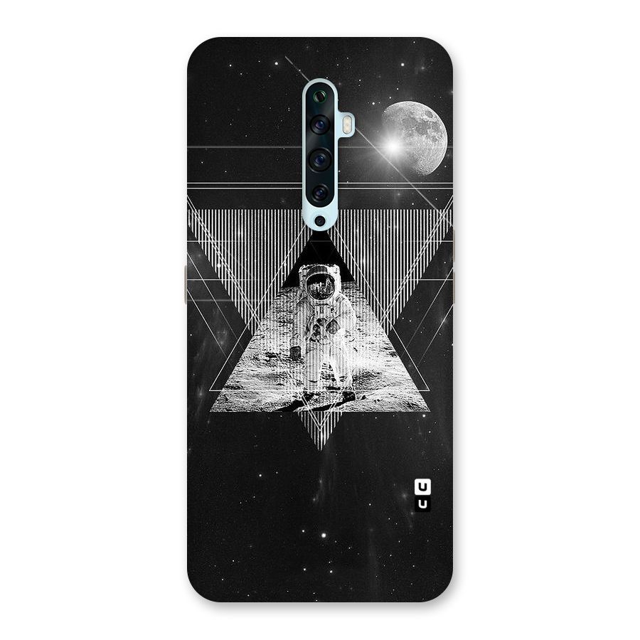 Space Triangle Abstract Back Case for Oppo Reno2 Z
