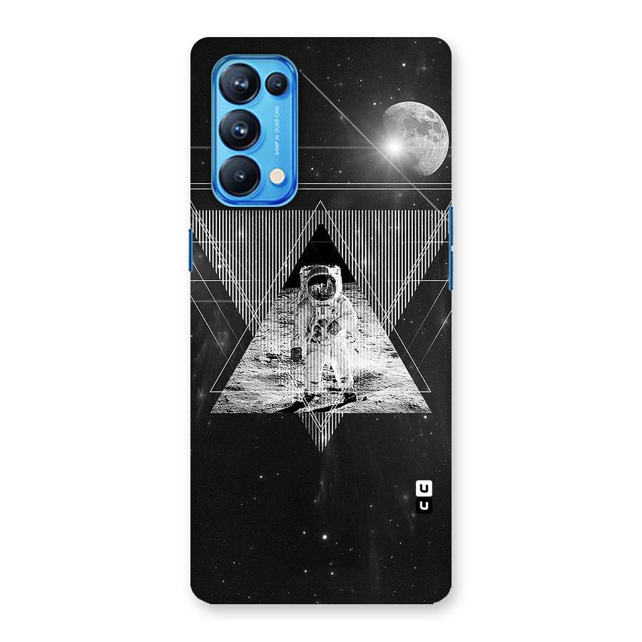 Space Triangle Abstract Back Case for Oppo Reno5 Pro 5G