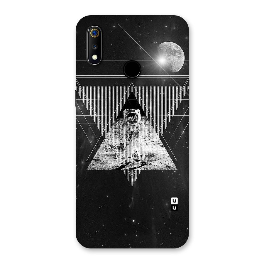 Space Triangle Abstract Back Case for Realme 3