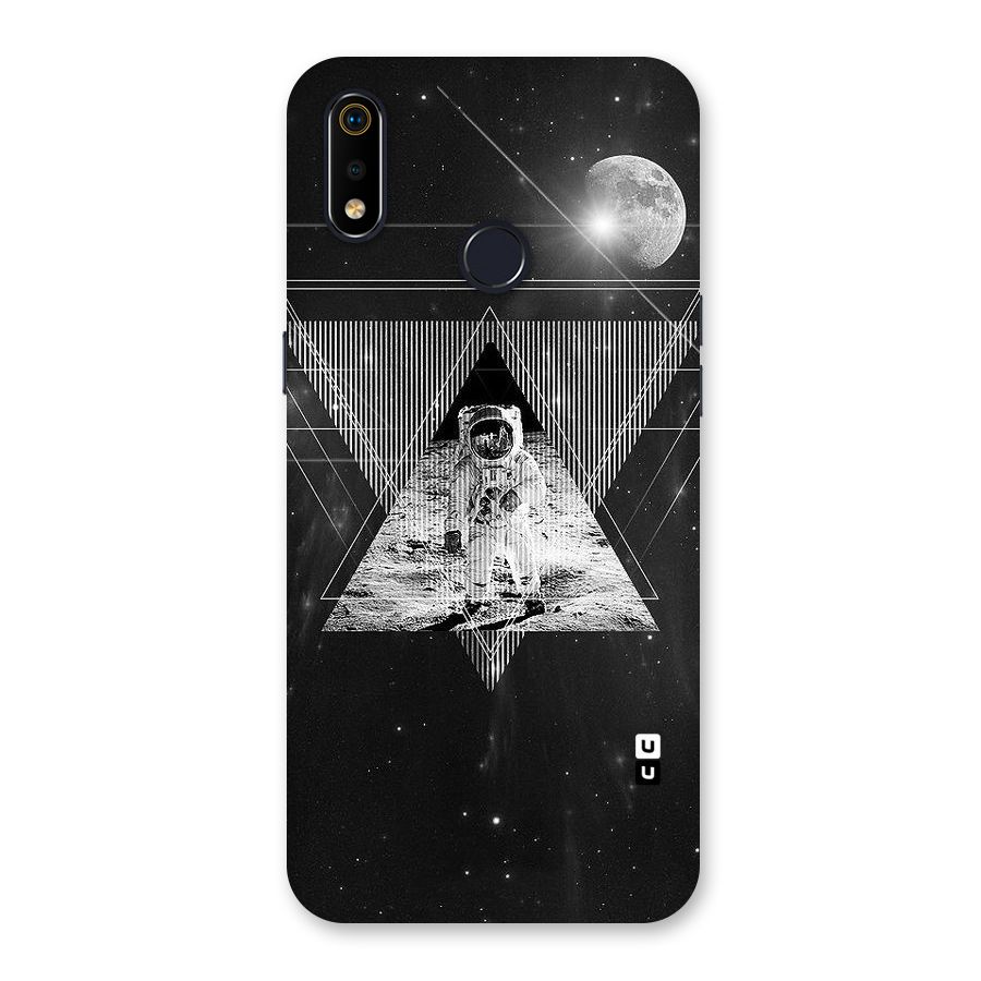 Space Triangle Abstract Back Case for Realme 3i