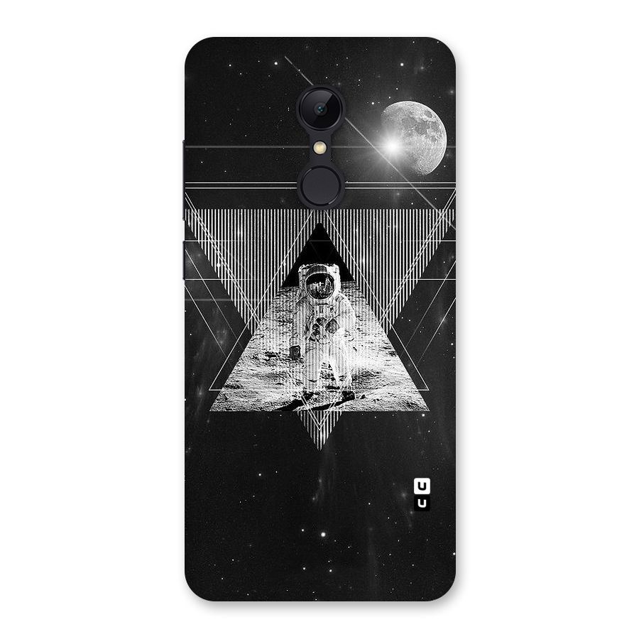Space Triangle Abstract Back Case for Redmi 5
