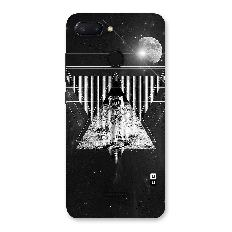 Space Triangle Abstract Back Case for Redmi 6