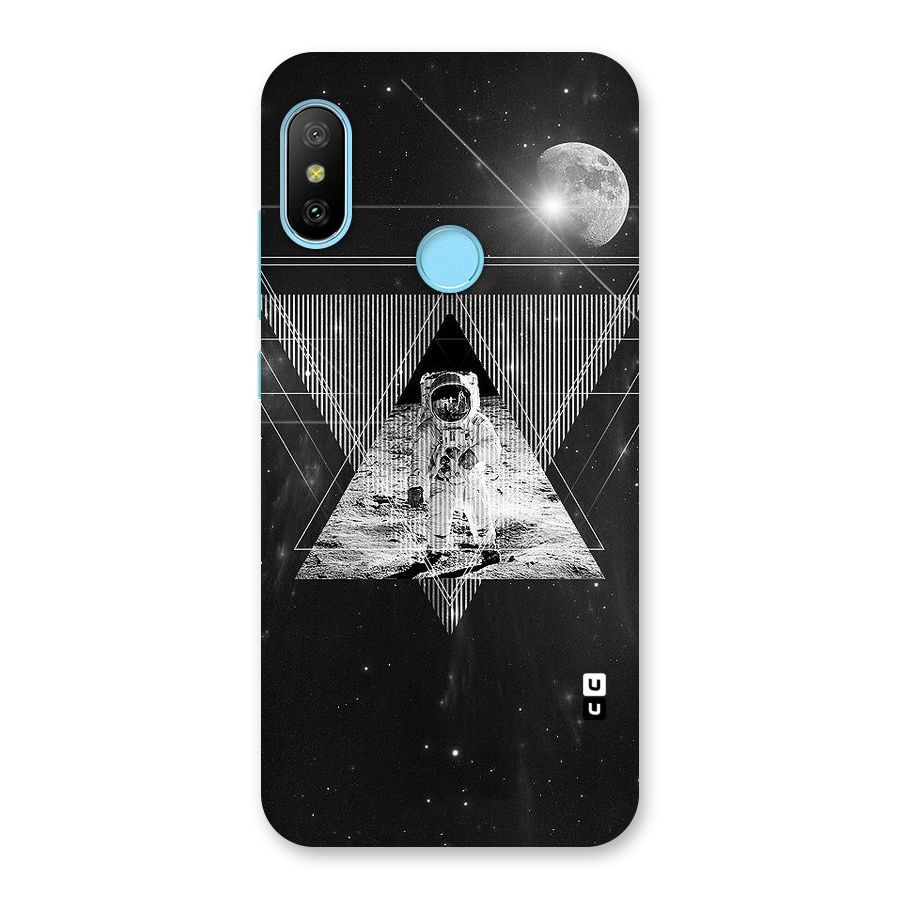 Space Triangle Abstract Back Case for Redmi 6 Pro