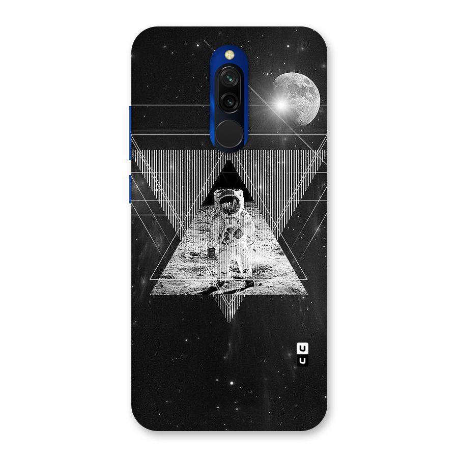 Space Triangle Abstract Back Case for Redmi 8
