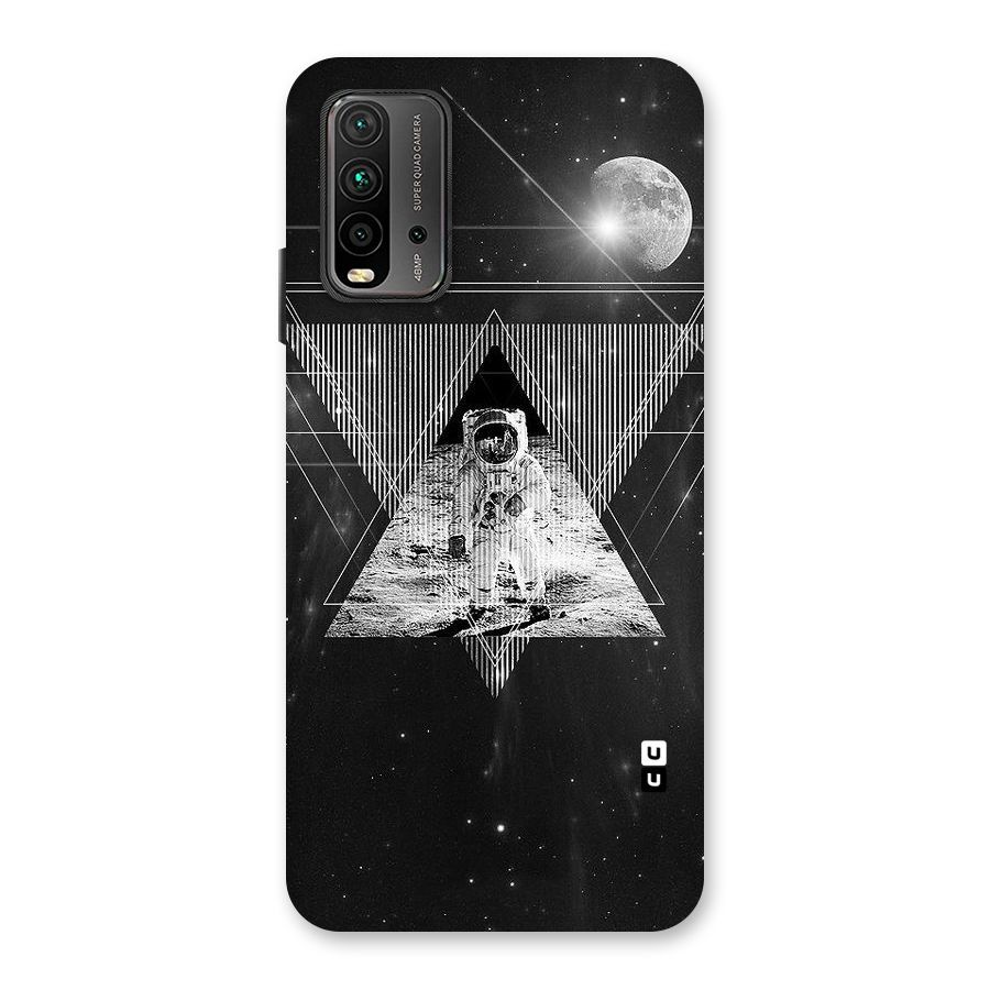 Space Triangle Abstract Back Case for Redmi 9 Power