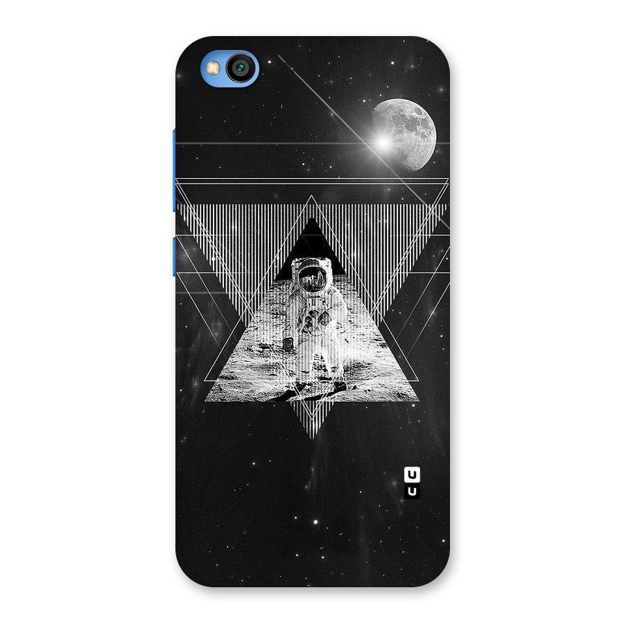 Space Triangle Abstract Back Case for Redmi Go
