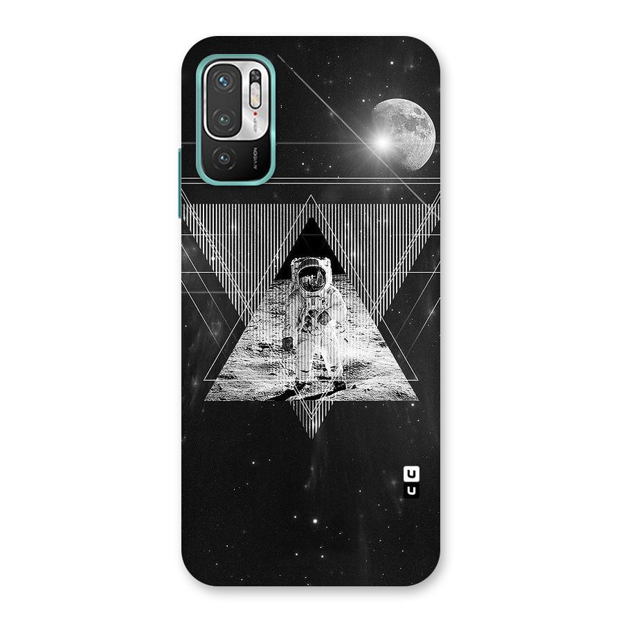 Space Triangle Abstract Back Case for Redmi Note 10T 5G