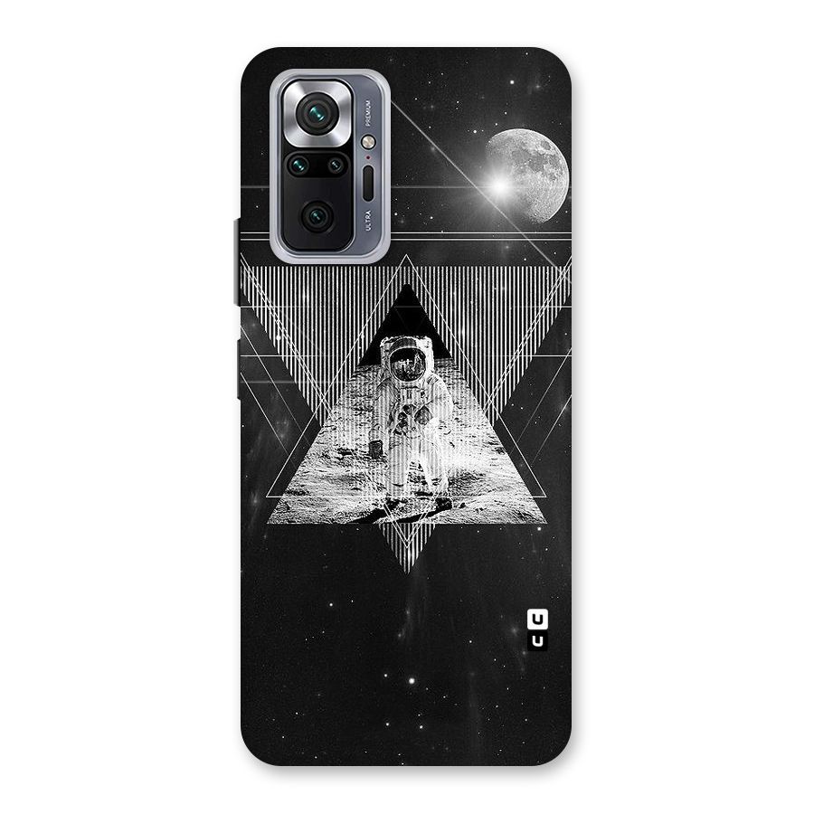 Space Triangle Abstract Back Case for Redmi Note 10 Pro