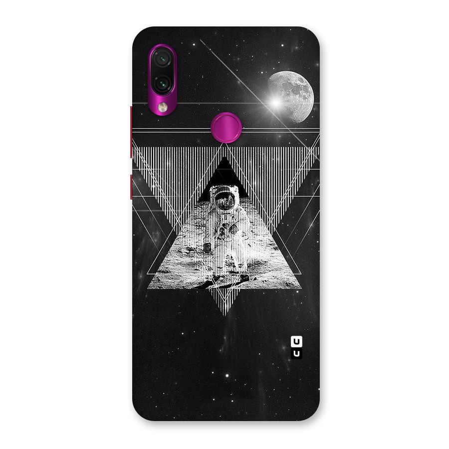 Space Triangle Abstract Back Case for Redmi Note 7 Pro