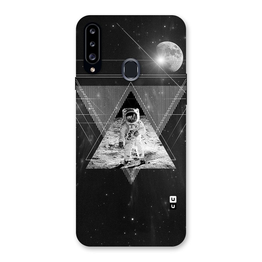 Space Triangle Abstract Back Case for Samsung Galaxy A20s