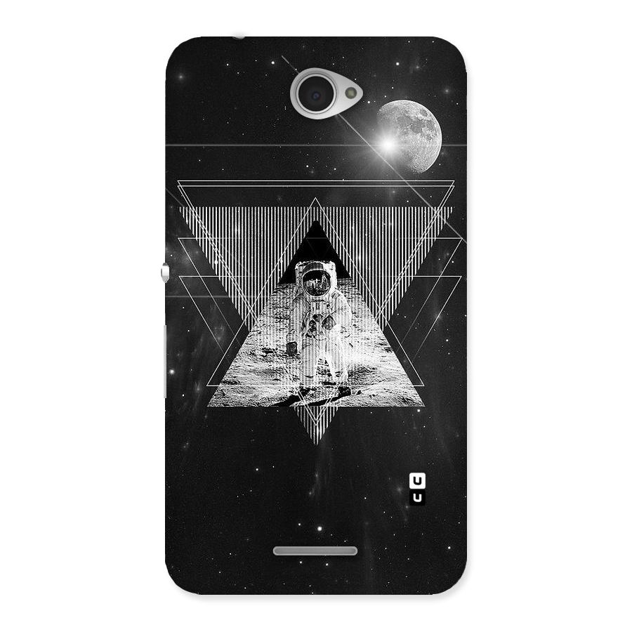 Space Triangle Abstract Back Case for Sony Xperia E4