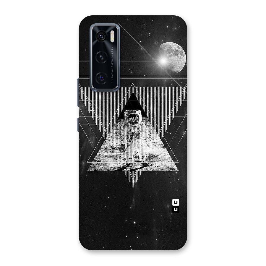 Space Triangle Abstract Back Case for Vivo V20 SE
